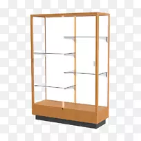 陈列柜橡木地板家具.玻璃架子-空若网 陈列柜橡木地板家具.玻璃架子-空若网