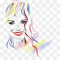 水彩画插图-水彩画女子-空若网 水彩画插图-水彩画女子-空若网