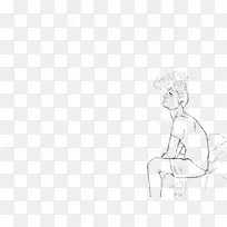 手指线艺术素描-笨拙的乌龟-空若网 手指线艺术素描-笨拙的乌龟-空若网