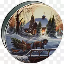 水果蛋糕坚果盎司圣诞节-锡罐-空若网 水果蛋糕坚果盎司圣诞节-锡罐-空若网