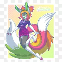 剪贴画-彩虹翅膀-空若网 剪贴画-彩虹翅膀-空若网