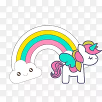 独角兽角画生日剪贴画-独角兽-空若网 独角兽角画生日剪贴画-独角兽-空若网
