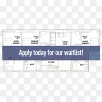 高峰在大学城平面图公寓楼卧室-浴室地板-空若网 高峰在大学城平面图公寓楼卧室-浴室地板-空若网