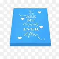 纸质手机材质矩形字体-从此幸福-空若网 纸质手机材质矩形字体-从此幸福-空若网