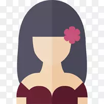 电脑图标化身剪贴画-阿凡达女人-空若网 电脑图标化身剪贴画-阿凡达女人-空若网