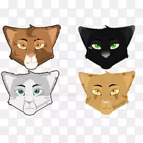 胡须、小猫、家养短毛猫鼻子-猫贴纸-空若网 胡须、小猫、家养短毛猫鼻子-猫贴纸-空若网