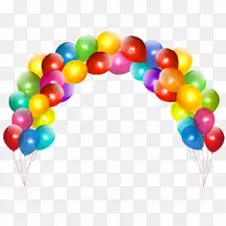 气球剪贴画-气球拱PNG图片-空若网 气球剪贴画-气球拱PNG图片-空若网
