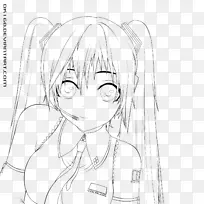 线条艺术数字艺术素描-空若网 线条艺术数字艺术素描-空若网