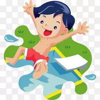 游泳池生日剪贴画-夏季-空若网 游泳池生日剪贴画-夏季-空若网