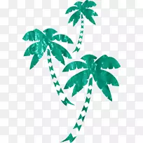 棕榈树绘画剪贴画树-空若网 棕榈树绘画剪贴画树-空若网