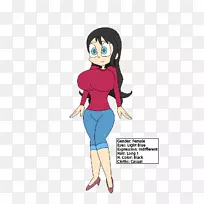 艺术手指黑发发型-黑色长发-空若网 艺术手指黑发发型-黑色长发-空若网