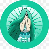 绿字剪贴画设计-空若网 绿字剪贴画设计-空若网