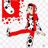 达尔马提亚狗卡通剪辑艺术大行其道-空若网 达尔马提亚狗卡通剪辑艺术大行其道-空若网