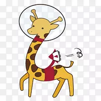 长颈鹿动画动物剪贴画长颈鹿-空若网 长颈鹿动画动物剪贴画长颈鹿-空若网