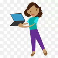 笔记本电脑剪贴画.儿童用电脑图片-空若网 笔记本电脑剪贴画.儿童用电脑图片-空若网