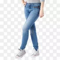 牛仔腰-女式裤子-空若网 牛仔腰-女式裤子-空若网