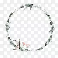 水彩画摄影画框.射线圆-空若网 水彩画摄影画框.射线圆-空若网