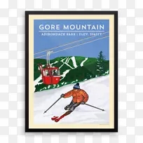 戈尔山白面山阿迪朗达克高山海报山-空若网 戈尔山白面山阿迪朗达克高山海报山-空若网