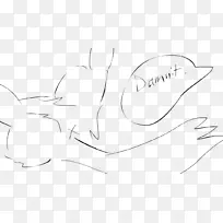 手指素描,剪贴画,插图.猫屁股-空若网 手指素描,剪贴画,插图.猫屁股-空若网