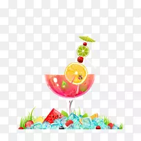 冰淇淋橙汁鸡尾酒茶卡通金橘柠檬水-空若网 冰淇淋橙汁鸡尾酒茶卡通金橘柠檬水-空若网