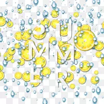柠檬插图-卡通柠檬背景-空若网 柠檬插图-卡通柠檬背景-空若网