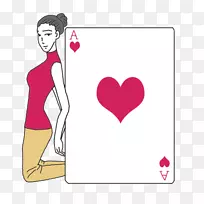 插画艺术情人节爱情卡片梦-空若网 插画艺术情人节爱情卡片梦-空若网