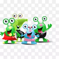 数学剪贴画两栖动物插图美狄亚奖-外星-空若网 数学剪贴画两栖动物插图美狄亚奖-外星-空若网