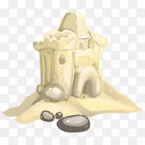 Adobe插画剪贴画-沙堡PNG剪贴画-空若网 Adobe插画剪贴画-沙堡PNG剪贴画-空若网