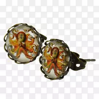 耳环章鱼珠宝宝石魅力和吊坠珠宝首饰-空若网 耳环章鱼珠宝宝石魅力和吊坠珠宝首饰-空若网