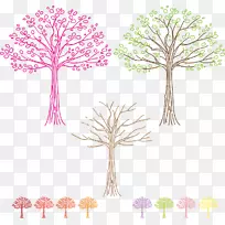 枝条开花山茱萸剪贴画树枫树-空若网 枝条开花山茱萸剪贴画树枫树-空若网