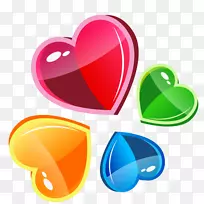 宝石心夹艺术-心画册-空若网 宝石心夹艺术-心画册-空若网