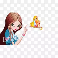 AishaRoxy���ܲ廭-Winx WOW-������