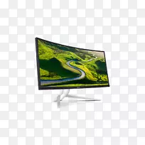 宏碁xr382cqk显示器21:9长径比ips面板电脑显示器-ces2018监视器-空若网 宏碁xr382cqk显示器21:9长径比ips面板电脑显示器-ces2018监视器-空若网