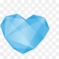 绿松石心蓝美丽的钻石-空若网 绿松石心蓝美丽的钻石-空若网