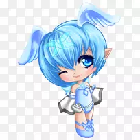 天使可爱剪贴画-蓝色可爱天使剪贴画-空若网 天使可爱剪贴画-蓝色可爱天使剪贴画-空若网