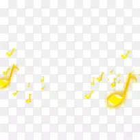 黄色电脑软件.黄色音符装饰材料-空若网 黄色电脑软件.黄色音符装饰材料-空若网