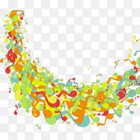 音符彩色音符-空若网 音符彩色音符-空若网