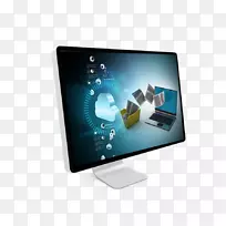 电脑监控多媒体输出装置个人电脑产品设计电脑-空若网 电脑监控多媒体输出装置个人电脑产品设计电脑-空若网
