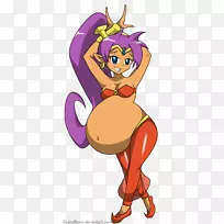 ShantaDeviantArt插画-身体膨胀-空若网 ShantaDeviantArt插画-身体膨胀-空若网