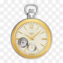 Tissot怀表机械表骨架表-空若网 Tissot怀表机械表骨架表-空若网