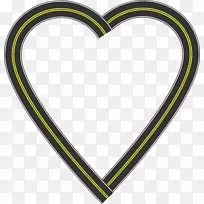 剪贴画开场白心像路-爱情心轮廓-空若网 剪贴画开场白心像路-爱情心轮廓-空若网