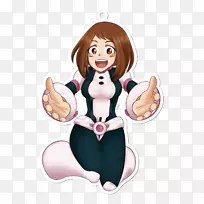 扇形艺术插画DeviantArt-uraraka-空若网 扇形艺术插画DeviantArt-uraraka-空若网