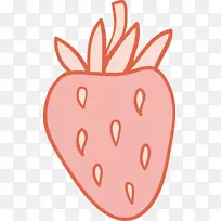草莓剪贴画手绘草莓-空若网 草莓剪贴画手绘草莓-空若网