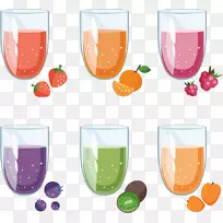 橙汁饮料健康奶昔非酒精饮料手绘果汁-空若网 橙汁饮料健康奶昔非酒精饮料手绘果汁-空若网