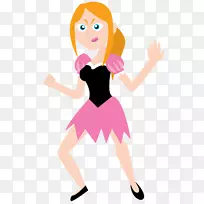 拇指夹艺术插图关节手指-公主可爱-空若网 拇指夹艺术插图关节手指-公主可爱-空若网