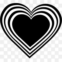 心黑白爱情剪贴画-黑色项链剪贴画-空若网 心黑白爱情剪贴画-黑色项链剪贴画-空若网