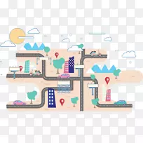 Adobe插画城市-空若网 Adobe插画城市-空若网