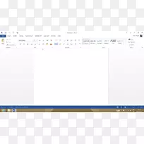 Microsoft Word Microsoft Office 2013文档页脚-空若网 Microsoft Word Microsoft Office 2013文档页脚-空若网