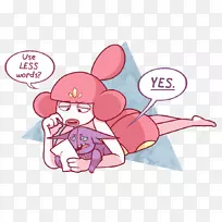 手指人体剪贴画粉红鼻-空若网 手指人体剪贴画粉红鼻-空若网