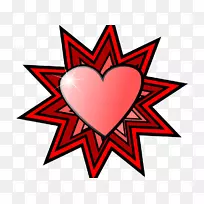 剪贴画图形开放心爱心-空若网 剪贴画图形开放心爱心-空若网